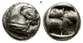 Mysia. Lampsakos circa 500-450 BC. Pale Hekte EL