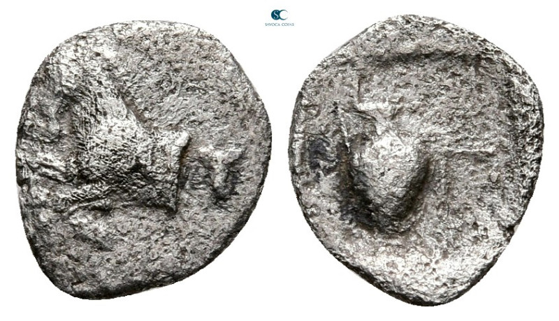 Mysia. Prokonnesos circa 400-350 BC. 
Obol AR

10 mm, 0,43 g



Fine
