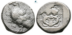 Troas. Abydos circa 480-450 BC. Drachm AR