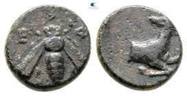 Ionia. Ephesos circa 387-289 BC. Bronze Æ
