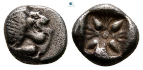 Ionia. Miletos circa 525-475 BC. Diobol AR