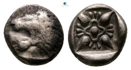 Ionia. Miletos circa 525-475 BC. Diobol AR