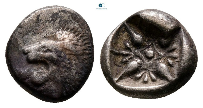 Ionia. Miletos circa 525-475 BC. 
Diobol AR

10 mm, 1,15 g



Nearly Very...