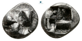 Ionia. Uncertain mint circa 625-600 BC. Diobol AR