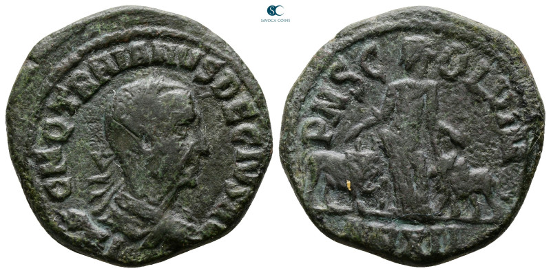 Moesia Superior. Viminacium. Trajan Decius AD 249-251. 
Bronze Æ

27 mm, 12,7...