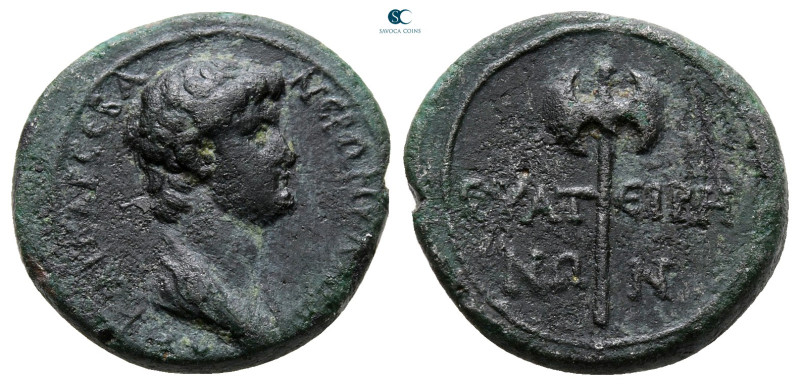 Lydia. Thyateira. Nero AD 54-68. 
Bronze Æ

18 mm, 3,27 g



Nearly Very ...