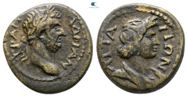 Pamphylia. Attaleia. Hadrian AD 117-138. Bronze Æ