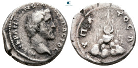 Cappadocia. Caesarea - Eusebeia. Antoninus Pius AD 138-161. Drachm AR