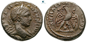 Seleucis and Pieria. Antioch. Elagabal AD 218-222. Billon-Tetradrachm