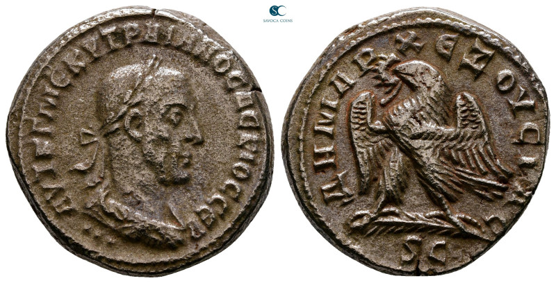 Seleucis and Pieria. Antioch. Trajan Decius AD 249-251. 
Billon-Tetradrachm

...