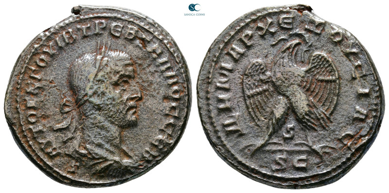 Seleucis and Pieria. Antioch. Trebonianus Gallus AD 251-253. 
Billon-Tetradrach...