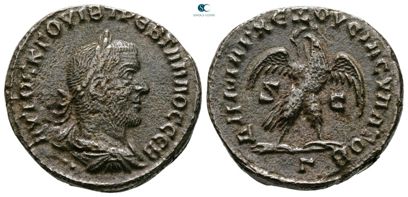 Seleucis and Pieria. Antioch. Trebonianus Gallus AD 251-253. 
Billon-Tetradrach...