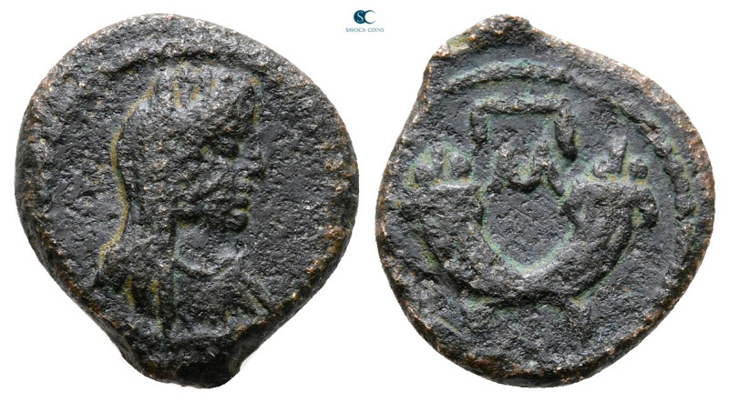 Decapolis. Petra. Time of Trajan to Hadrian AD 98-138. 
Bronze Æ

15 mm, 2,02...