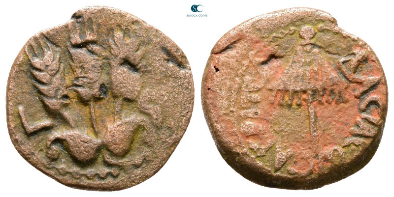 Judaea. Jerusalem. Herodians. Agrippa I AD 37-43. 
Prutah Æ

17 mm, 2,61 g
...