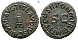 Claudius AD 41-54. Rome. Quadrans Æ