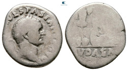 Vespasian AD 69-79. "Judaea Capta" commemorative. Rome. Denarius AR