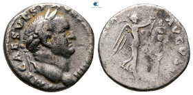Vespasian AD 69-79. Rome. Denarius AR