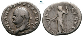 Vespasian AD 69-79. Rome. Denarius AR