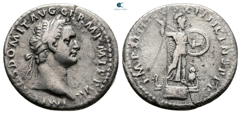 Domitian AD 81-96. Rome
Denarius AR

20 mm, 2,78 g



Very Fine