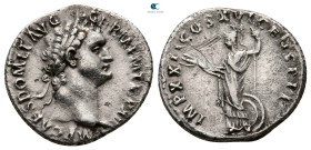 Domitian AD 81-96. Rome. Denarius AR