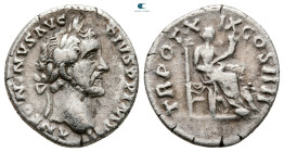 Antoninus Pius AD 138-161. Rome. Denarius AR