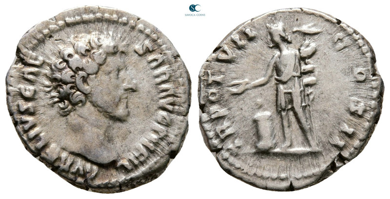 Marcus Aurelius, as Caesar AD 139-161. Rome
Denarius AR

19 mm, 3,37 g


...