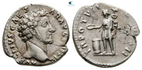 Marcus Aurelius, as Caesar AD 139-161. Rome. Denarius AR