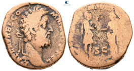 Commodus AD 180-192. Rome. Sestertius Æ