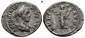 Caracalla AD 198-217. Rome. Denarius AR