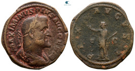Maximinus I Thrax AD 235-238. Rome. Sestertius Æ