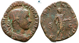 Gordian III AD 238-244. Rome. Sestertius Æ