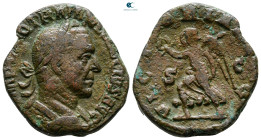 Trajan Decius AD 249-251. Rome. Sestertius Æ