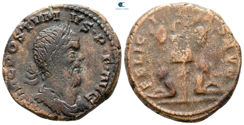 Postumus, Usurper in Gaul AD 260-269. Colonia Agippinensium (Cologne)
Sestertiu...