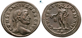 Constantius I Chlorus, as Caesar AD 293-305. Treveri. Follis Æ