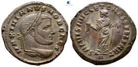 Galerius Maximianus, as Caesar AD 293-305. Carthage. Follis Æ