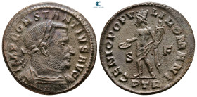 Constantius I Chlorus AD 305-306. Treveri. Follis Æ