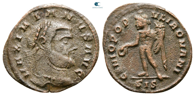 Galerius Maximianus AD 305-311. Siscia
Follis Æ

20 mm, 1,81 g



Nearly ...