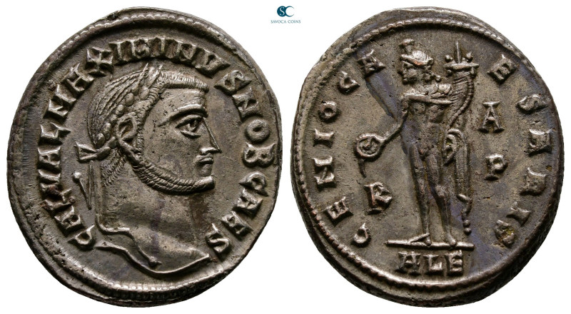 Maximinus II Daia, as Caesar AD 305-308. Alexandria
Follis Æ

25 mm, 7,36 g
...