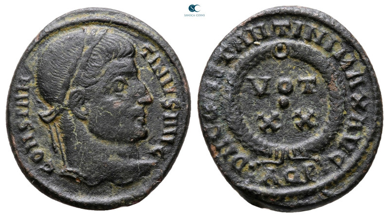 Constantine I the Great AD 306-337. Aquileia
Follis Æ

20 mm, 2,82 g



V...