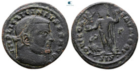 Licinius I AD 308-324. Siscia. Follis Æ
