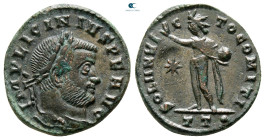 Licinius I AD 308-324. Ticinum. Follis Æ