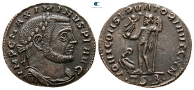 Maximinus II Daia AD 310-313. Thessaloniki. Follis Æ