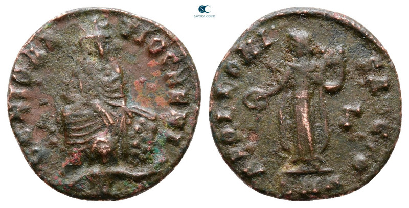 Time of Maximinus II AD 310-313. Antioch
Follis Æ

15 mm, 1,66 g



Nearl...