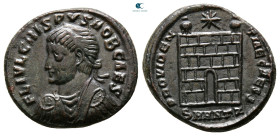 Crispus, as Caesar AD 316-326. Antioch. Follis Æ