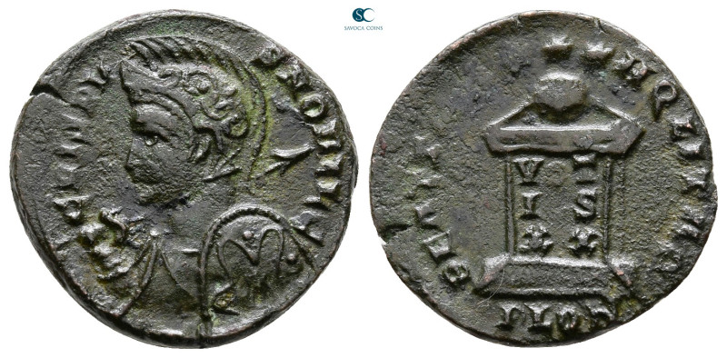 Crispus, as Caesar AD 316-326. Londinium
Follis Æ

20 mm, 3,53 g



Very ...