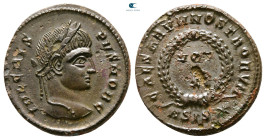Crispus, as Caesar AD 316-326. Siscia. Follis Æ