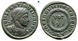 Constantine II, as Caesar AD 317-337. Aquileia. Follis Æ