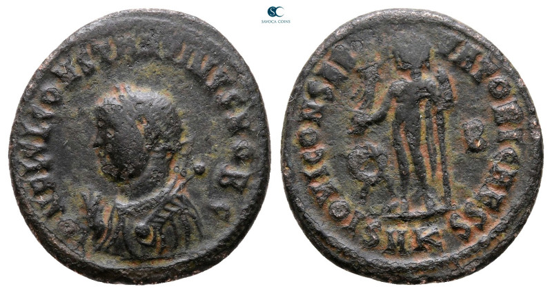 Constantine II, as Caesar AD 317-337. Cyzicus
Follis Æ

19 mm, 2,81 g



...