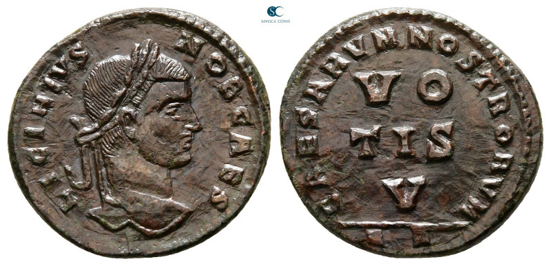 Licinius II, as Caesar AD 317-324. Arelate (Arles)
Follis Æ

20 mm, 2,98 g
...