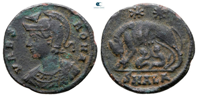 City Commemoratives AD 330-354. Alexandria
Follis Æ

17 mm, 2,43 g



Nea...